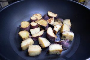 焼き芋　フライパン　山本式調理法　221024